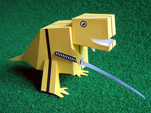 Velociraptor kill Bill